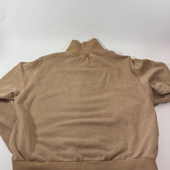 Blank NYC Tan Quarter-Zip Sweater - Picture 9 of 9